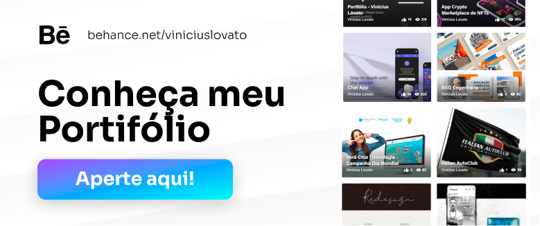 Conheça meu Portifólio no Behance